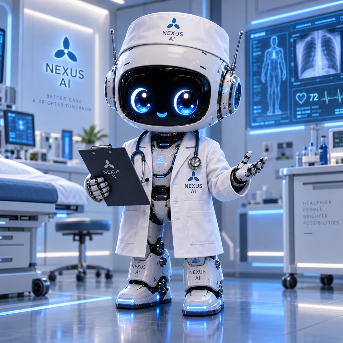 Персонаж Nexus Medic — помощник по вопросам здоровья